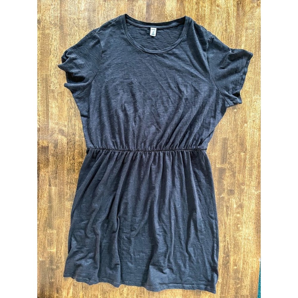 Old Navy Black T-Shirt Dress